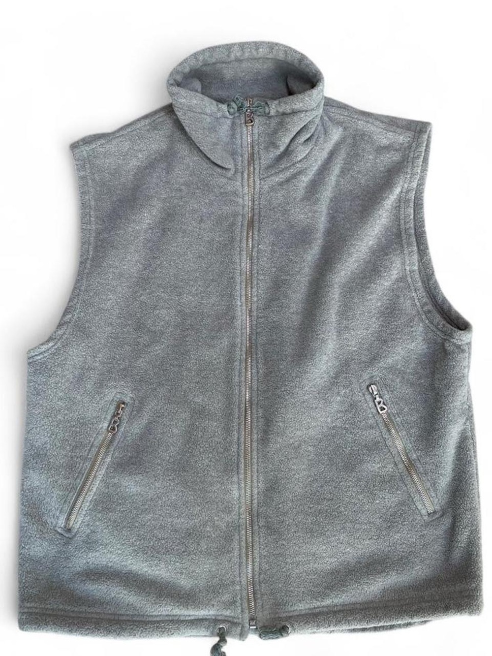 Bogner Neutral Greenish Gray Fleece Vest